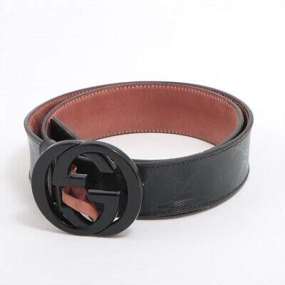 223891 gucci|Gucci leather belt.